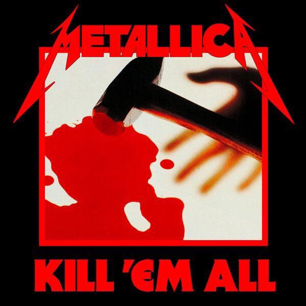 ThisDayInMETAL's tweet photo. July 25th 1983 @Metallica released the GREAT album "Kill 'Em All" #JumpInTheFire #Whiplash #TheFourHorsemen #HitTheLights #ThrashMetal https://t.co/rp5TCctESM