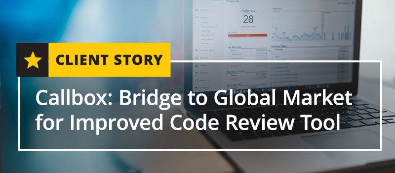 CallboxSG's tweet photo. Callbox: Bridge to Global Market for Improved Code Review Tool | https://t.co/pOGZnQYLcW #callboxcasestudy https://t.co/rPhJopzbAE