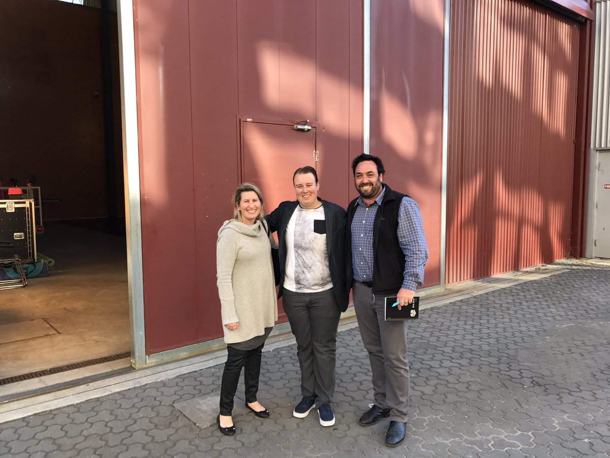 CallanSmithAU's tweet photo. Sneaky site inspection with @StgConnections ... What's to come is going to be crazy fun!! #thepopupproject #MasterChefAu https://t.co/IaTxNEwJy6
