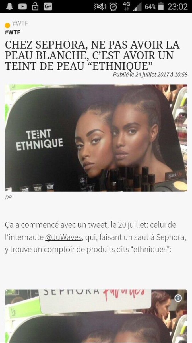 BigIsBeautyful's tweet photo. C quoi ca ? Mais j'ai pas de mot ! Sephora s'enfonce de jour en jour https://t.co/tCZj1fVLR0