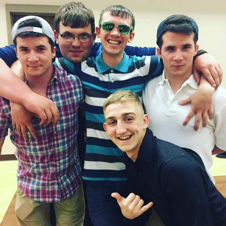 Me and my wrestling buddies