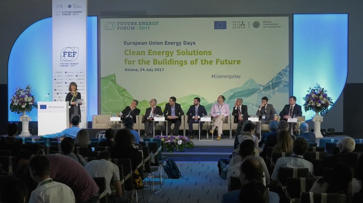 gazzema's tweet photo. #EUenergyday '#CleanEnergy Solutions for #Buildings' 🎥 Re-watch https://t.co/iptt8jELqL #EXPO2017Astana #EXPO2017 #FEF2017 @FEF2017 https://t.co/eU0OxIbslw