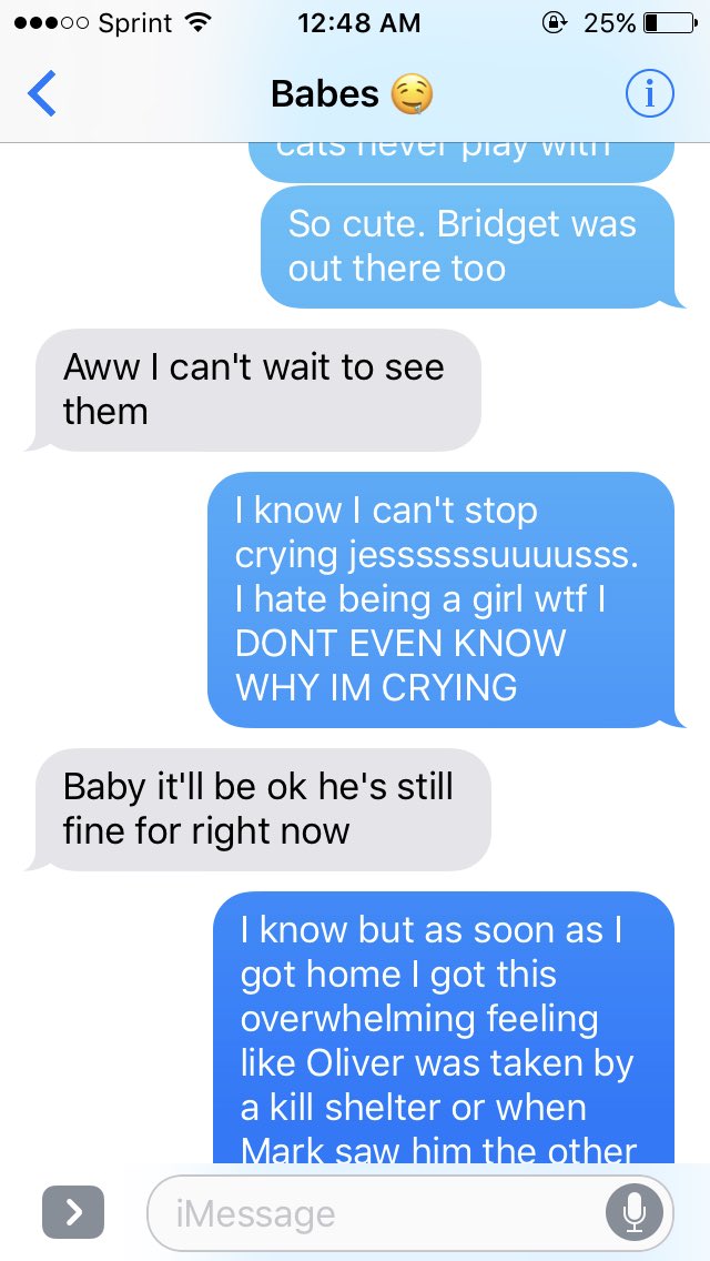 Beasstmodee's tweet photo. #GirlProblems #RandomCrying #StrayCat #HesMine https://t.co/jIFGqWgbfq