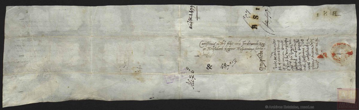 Breve de Alejandro VI a los Reyes Católicos sobre la financiación de un hospital de peregrinos en Santiago (1499)
#santiagoapostol