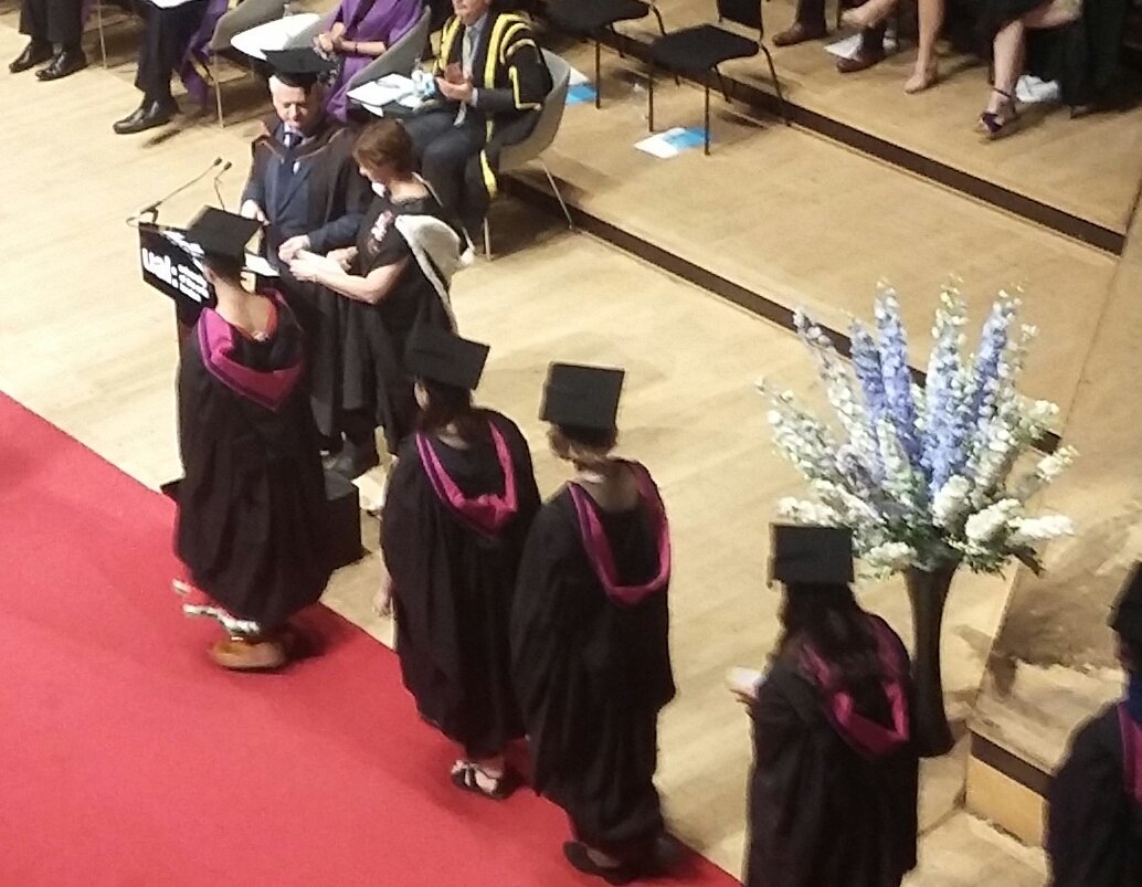 ChelseaUAL's tweet photo. Congrats to all Chelsea graduates today! Fantastic moment getting up on stage for your awards ceremony #UALGrads #madeatchelsea https://t.co/i9aZY3y3aV