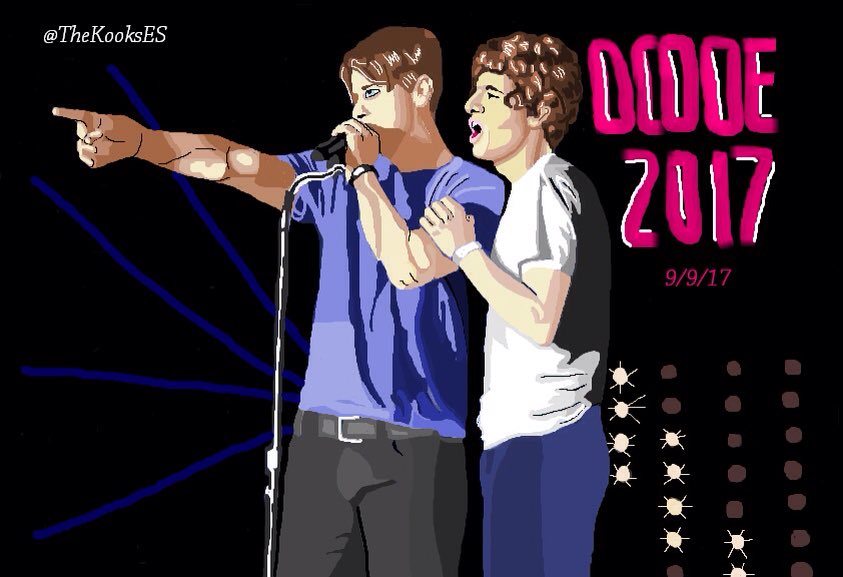 TheKooksES's tweet photo. Mi tributo al @dcodefest es un momento icónico en la historia de éste:The Kooks + Foster The People en 2012.+5h empleadas #DCODEPrayForPaint https://t.co/dNhZwwLQLc