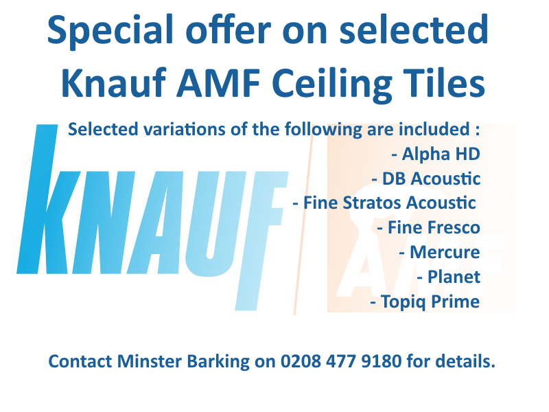 Minster On Twitter Great Deals At Minsterbarking On Knauf Amf