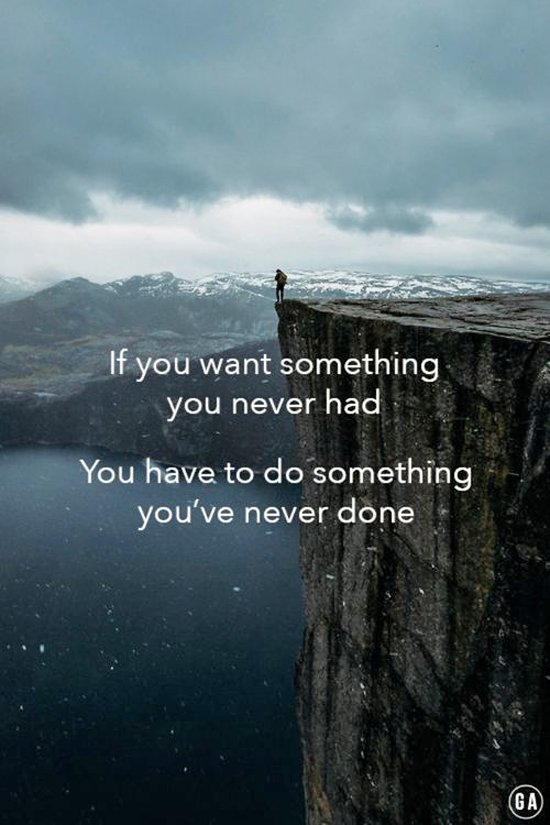 FaultlessFit's tweet image. If you want something you never had, you have to do something you've never done. #TuesdayThoughts #InspirationalQuotes