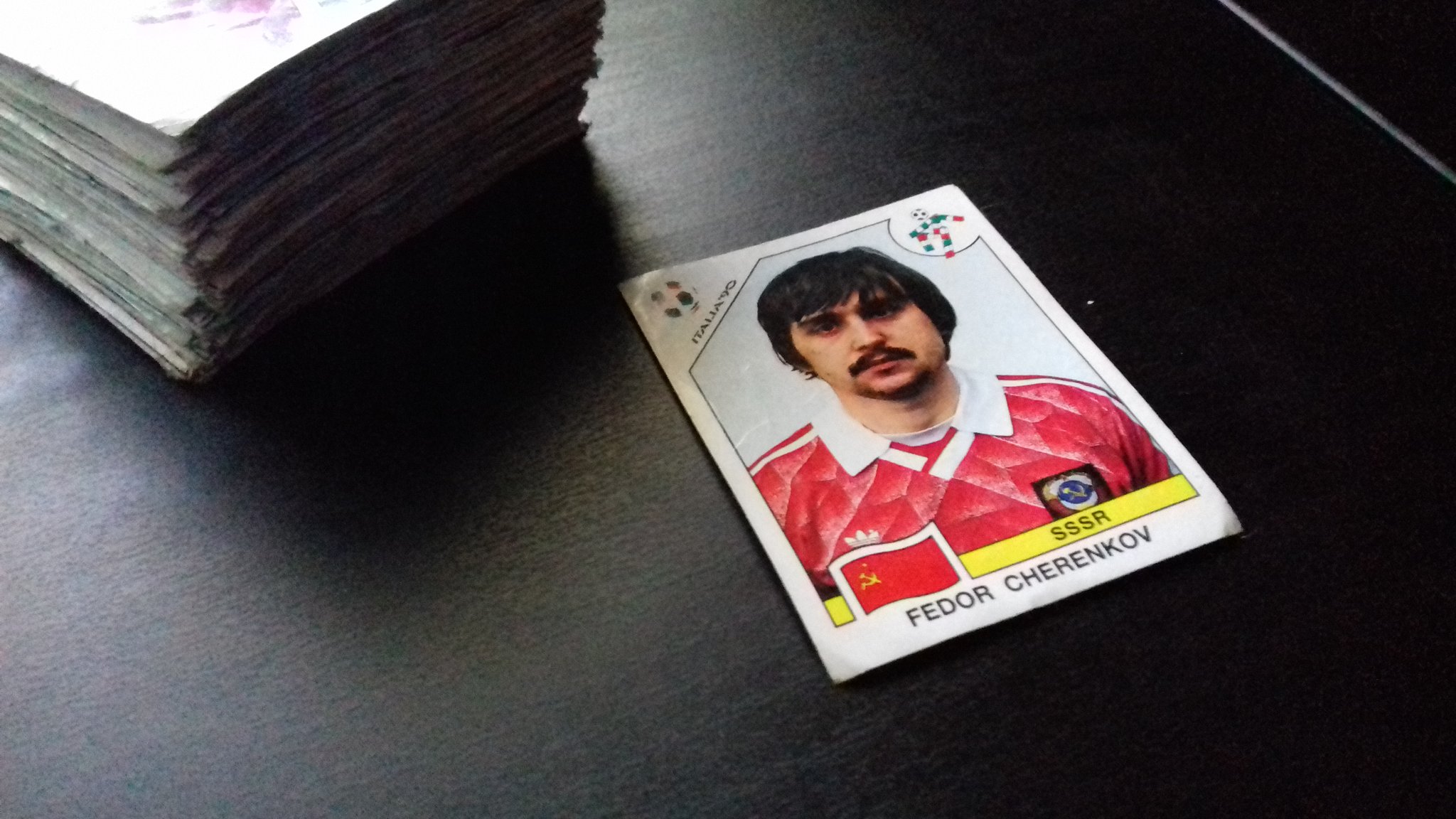 Joel Amorim on Twitter: "#Черенков #Panini #mystickers The great Fyodor  Cherenkov right from my stickers stash.… "