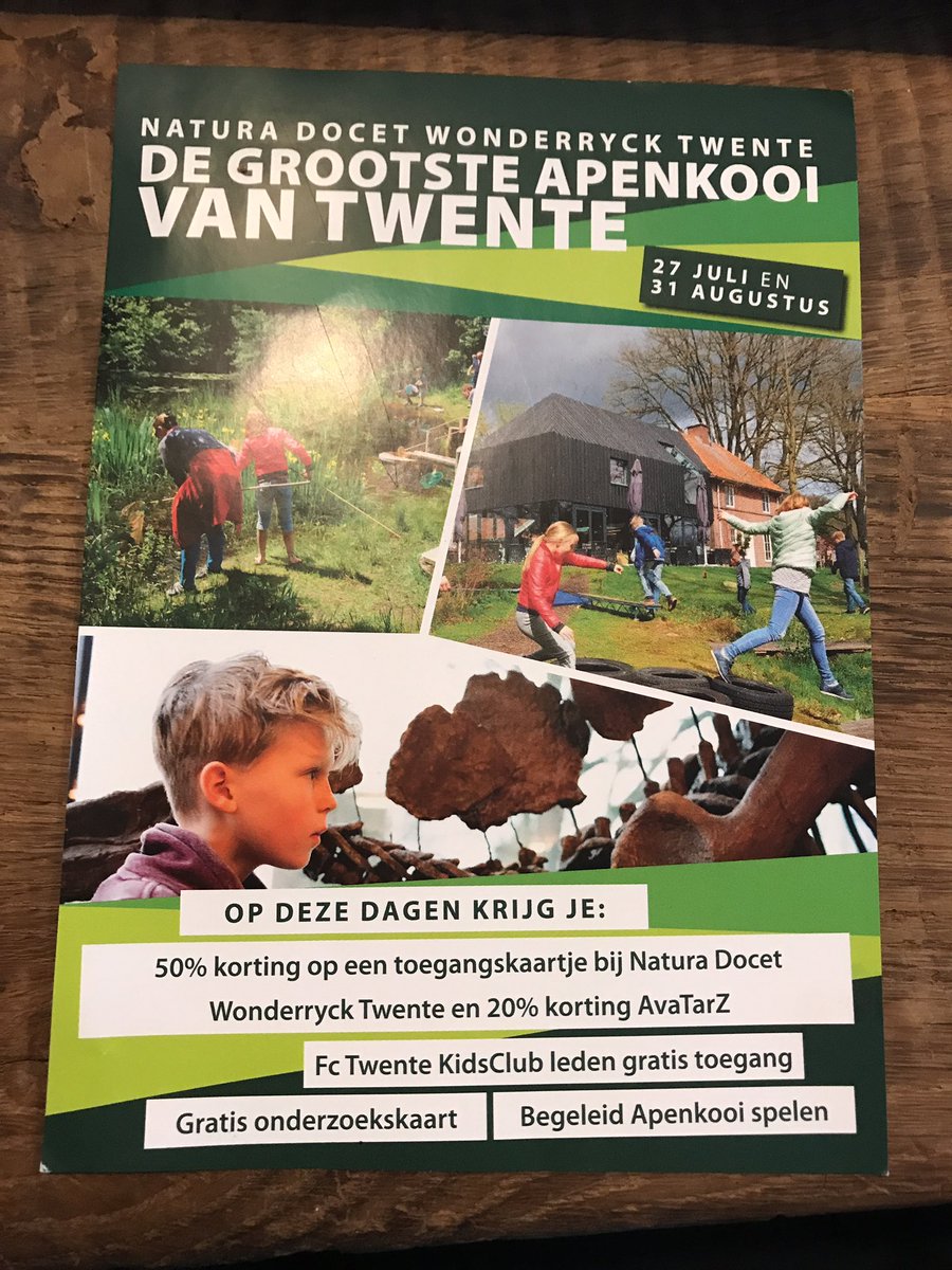 Aankomende donderdag, de grootste apenkooi van Twente