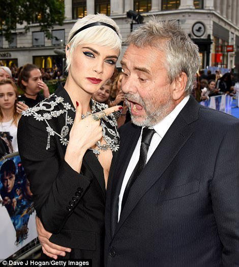 WeLoveValerian's tweet photo. A few pictures from the Premiere of #Valerian in London last night, with @Caradelevingne @danedehaan @rihanna and @lucbesson #WeLoveValerian https://t.co/uISoU8qOZT