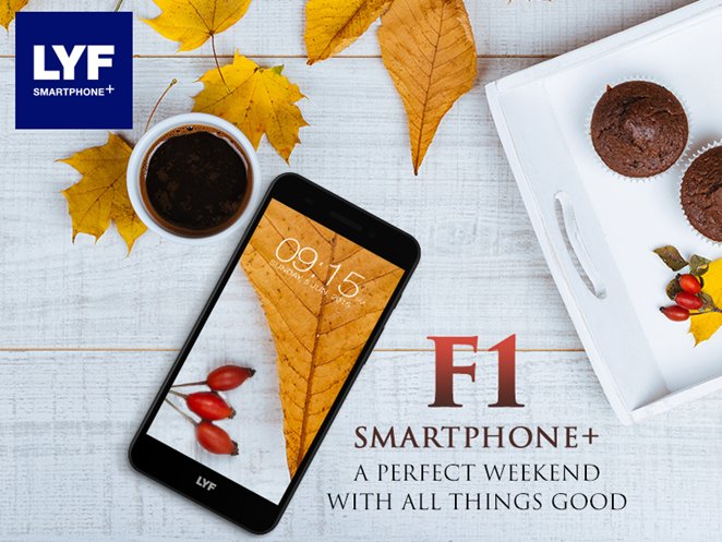 LYF_In's tweet photo. All things favourite and a Smartphone+ in your hand will make your weekend all worth it! #FutureLYF https://t.co/cZUIwIQysS https://t.co/7dFppuSyph