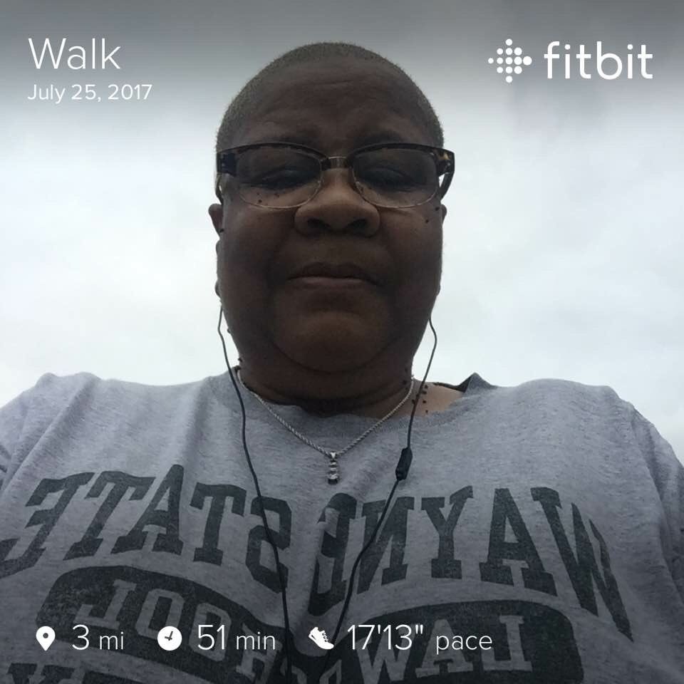 LawLezOne2013's tweet photo. Finally broke 17 min. mile...Twice!
2nd Mile @ 16:57 and 3rd mile @ 16:50!
#MorningWalks
#ExerciseHustle
#28DayChallenge
#fitbitROCKS https://t.co/Xroc1tG4TZ