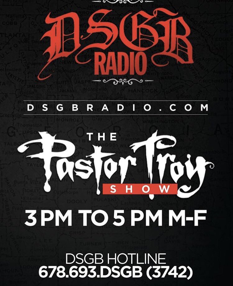 ABKCSSBully's tweet photo. https://t.co/coxGdmhaqI W/ #OGPT @PastorTroyDSGB LIVE 3-5p M-F Eastern time #DSGB #DSGBARMY #ATL #DMV #DSGBRADIO #WEREADY #SSBULLY https://t.co/bNiopJkk9E