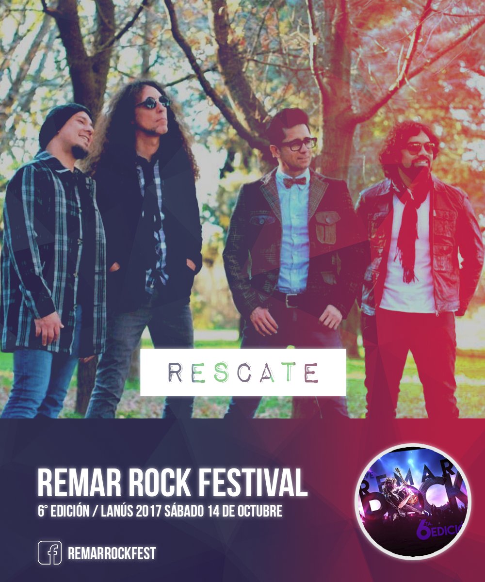 hernanbrown777's tweet photo. Remar Rock Festival 2017 / 14 octubre Lanus https://t.co/zoIHcyPunZ