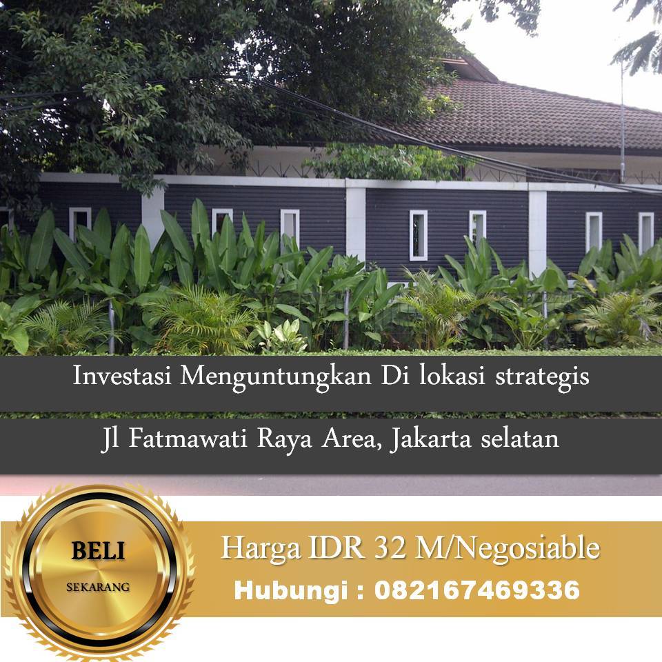 Jual Rumah Mewah Investasi di Fatmawati rifandagia.com/jual-rumah-mew…