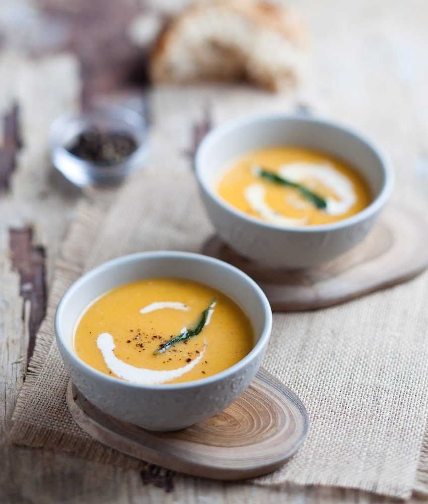 Winemag's tweet photo. #Recipe: Thai butternut and coriander soup. Supplied by @Source_Food https://t.co/kXF95wTEOO https://t.co/bHskYDJcoS