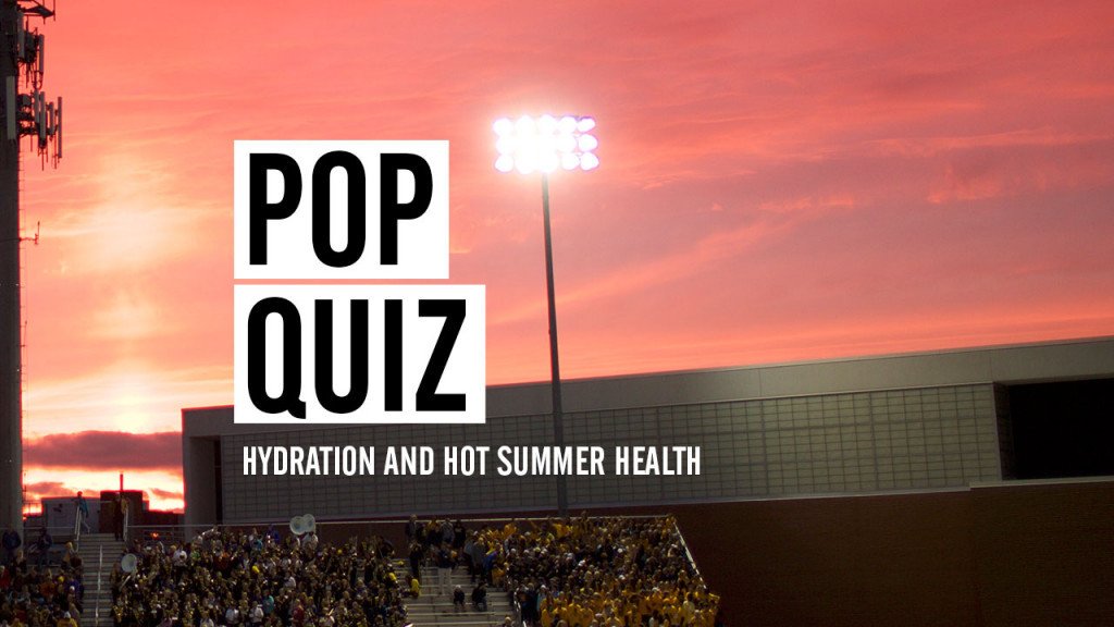 In case you missed it: New Story: How much do you know about staying hydrated? Presented by foleyathletics.com/2017/07/24/how…