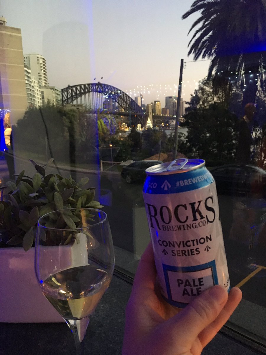 kab_nsw's tweet photo. That's a good pale ale! Cheers @rocksbrewingco , it's going down a treat at our Congress event #lesslitter2017 https://t.co/kLhnvgDVtT