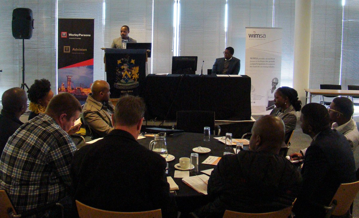 SAIMM1's tweet photo. Sihe Nhleko providing the attendees with more information on the current activities of the #YPC https://t.co/EstP9mqzPS