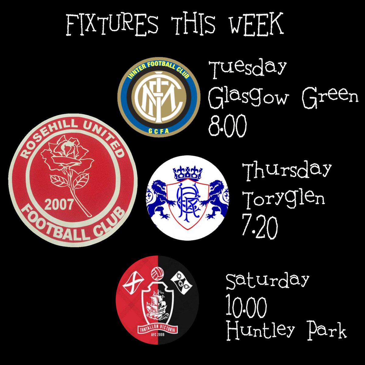 Rosehill United AFC tweet media