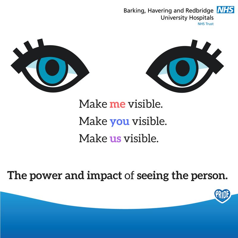 BHRUT_NHS's tweet photo. @SaraTurle will be ending our #DAWMonth with 'Make Me Visible'. Join us on 28/07/2017, King George Hospital, Seminar Room 2, 11am-12pm https://t.co/beGHthiT0y
