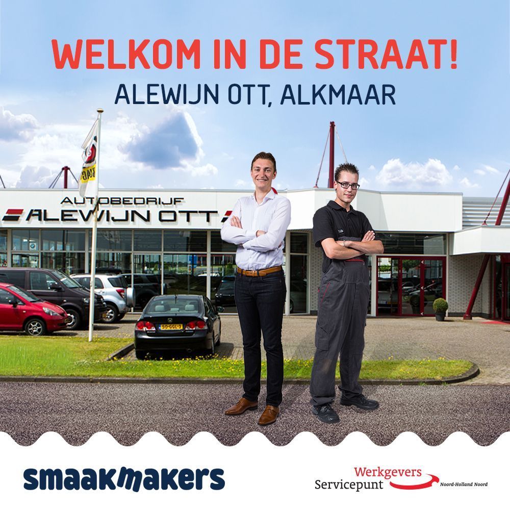 Heeft u in de Smaakmakersstraat Alewijn Ott uit #Alkmaar al gezien! Lees hier het interview: bit.ly/2sEiGww