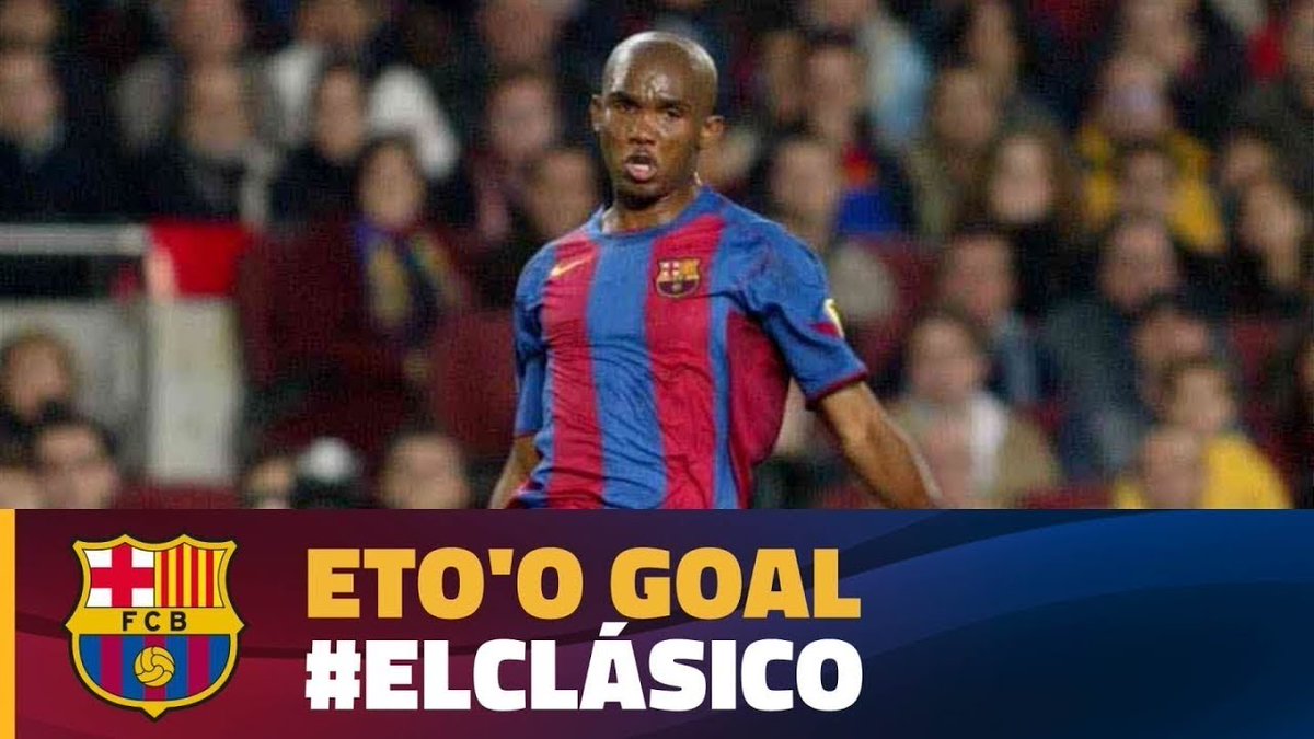 Bolanet's tweet photo. [Video] https://t.co/twCLWlJxuH - Golazo El Clasico: Eto'o 2004, Carlos dan Casillas Dipermalukan https://t.co/vPOkoiZlX4