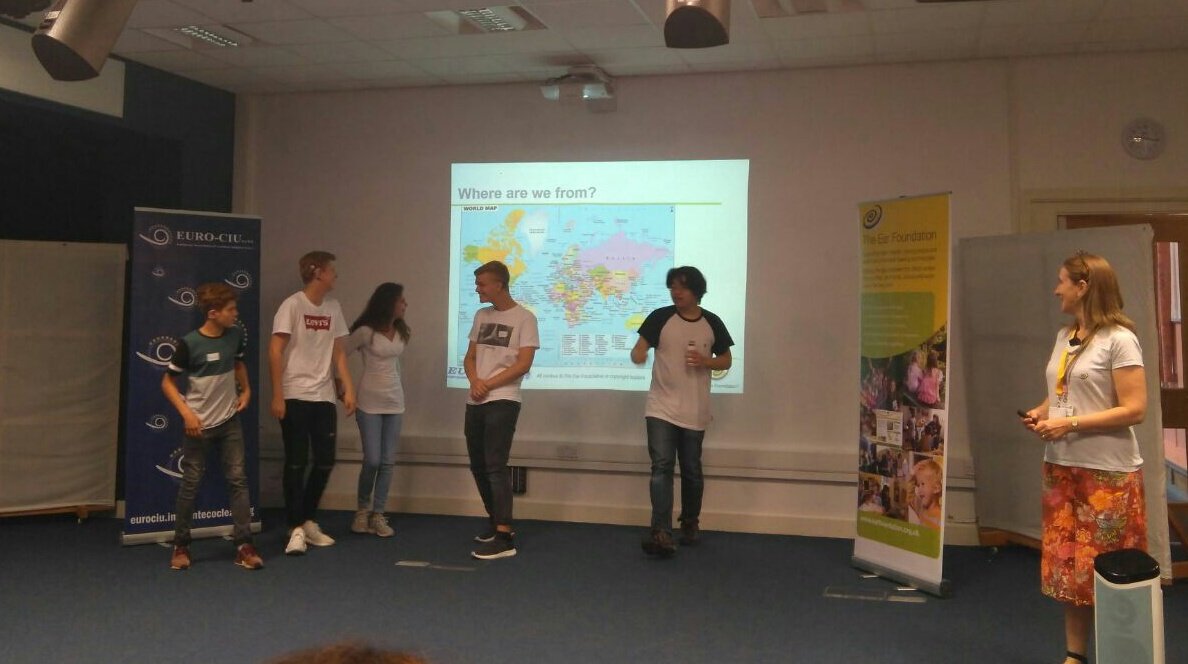 eurociu's tweet photo. Showing on a map from where comes each participant at #EFW17 #CochlearImplant #EuropeanFriendshipWeek https://t.co/129hlImh16