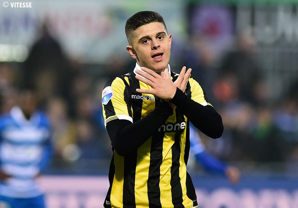 Milan Eye on Twitter: "Milan are closely following Vitesse forward Milot  Rashica, currently valued at €8m. Udinese are also interested.  [@TuttoMercatoWeb] https://t.co/BI68Scnjp1" / Twitter