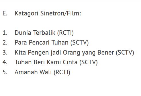 obay_ngobeys's tweet photo. #TUHANBERIKAMICINTA MASUK NOMINASI DI #ASR2017 OLEH @KPI_Pusat + @Dakwah_MUI - SINETRON/FILM
CC @citraciki @EricaPutrii https://t.co/VxKqW20TvQ