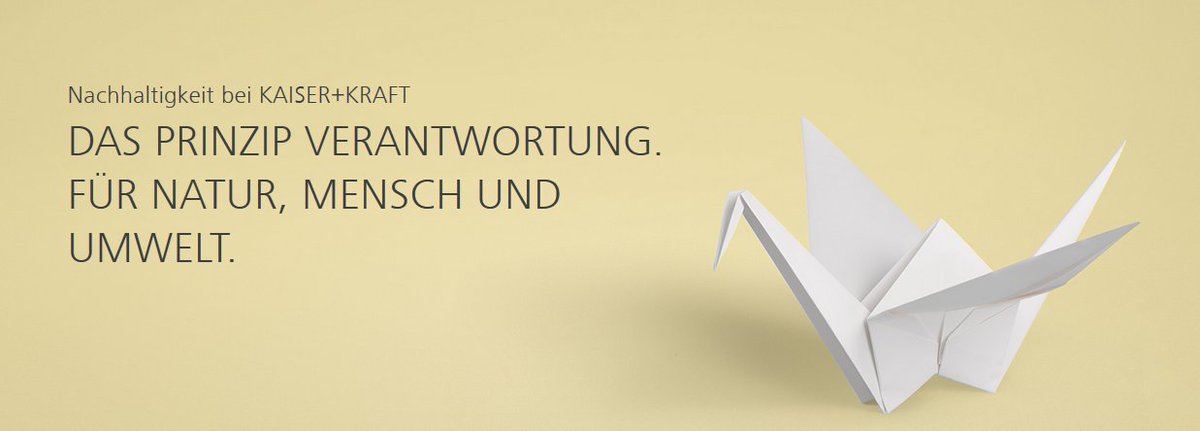 KAISER_KRAFT's tweet photo. Der Rest unseres Lebens ist Zukunft!

Besuchen Sie unsere Seite zum Thema #Nachhaltigkeit
https://t.co/zN6JusPGTa https://t.co/A3JCJszQjR