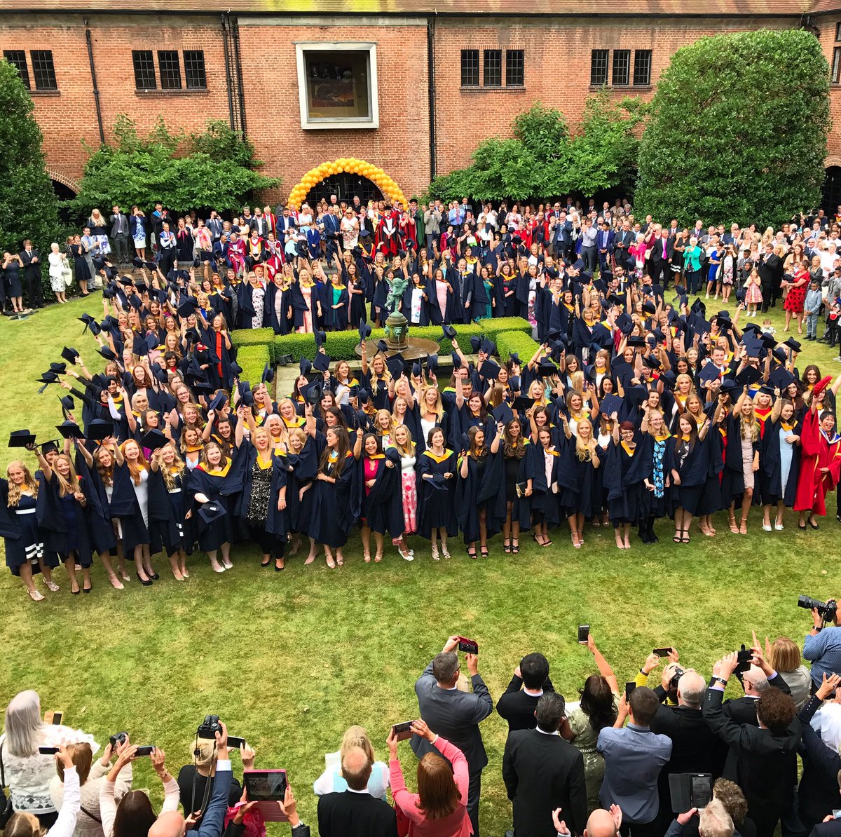 LiverpoolHopeUK's tweet photo. This time last week... we miss #graduation 🎓😭 https://t.co/cDk9If3zUe