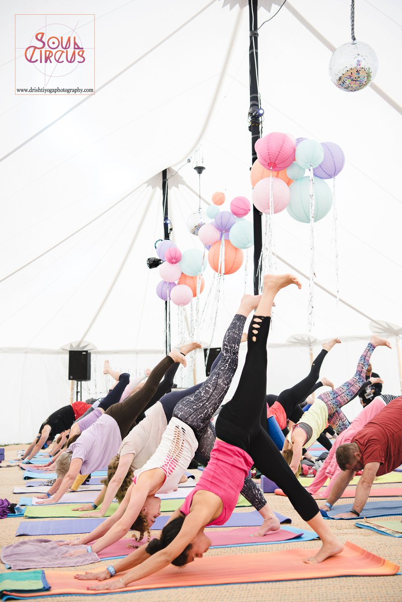 Fancy running away to the circus this summer? We can't wait to be at @SoulCircusYoga next month, 18th-20th August! 🎪🎟️