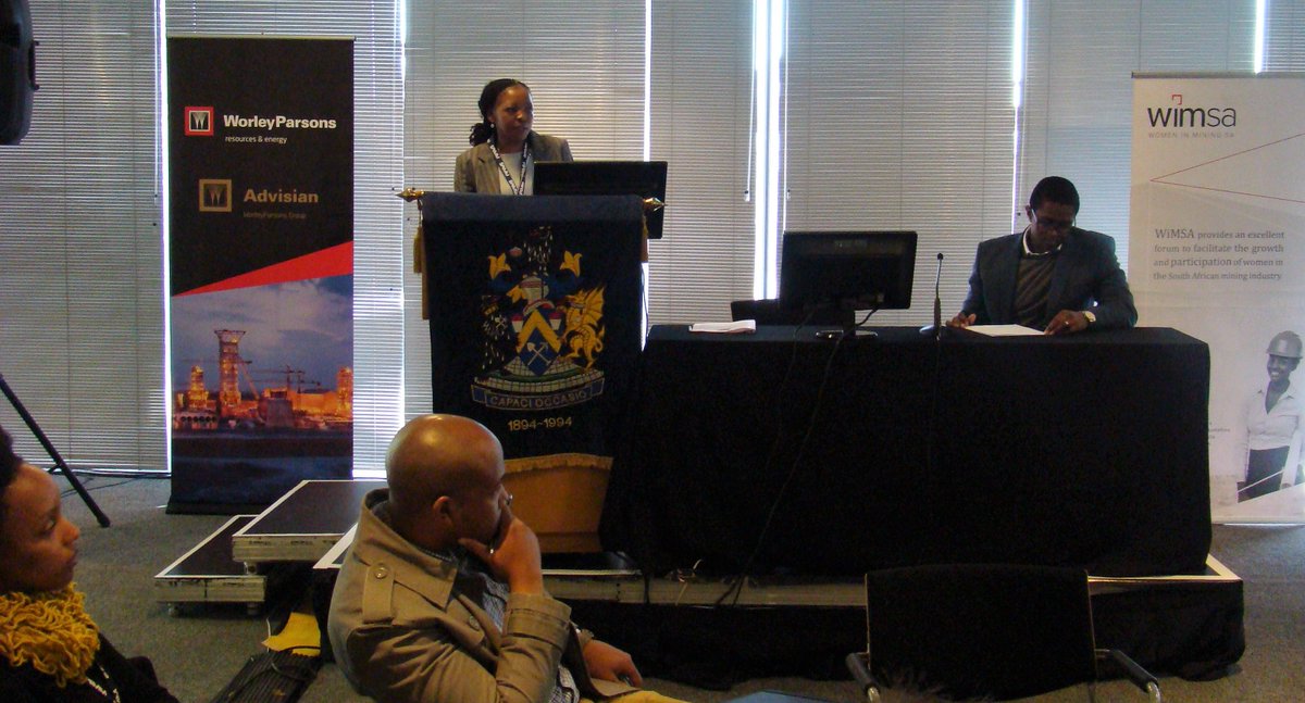 SAIMM1's tweet photo. Prof S. Ndlovu, SAIMM Incoming President, at the Entrepreneurship In Mining Forum https://t.co/Ir8njxzEZ4