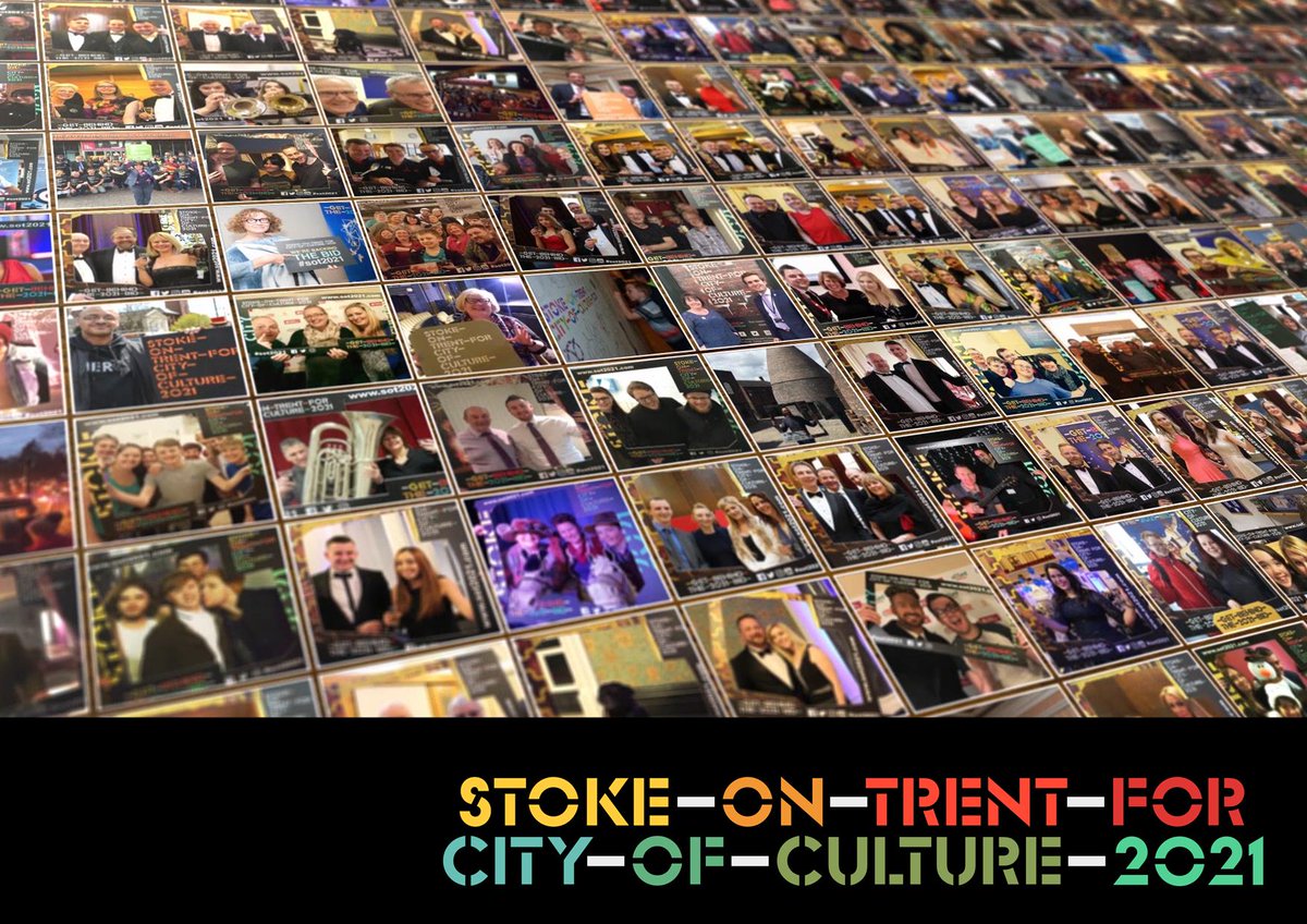 Stoke-on-Trent for UK #CityOfCulture2021 - together we make the city! #SOT2021 #WeLoveOurCity