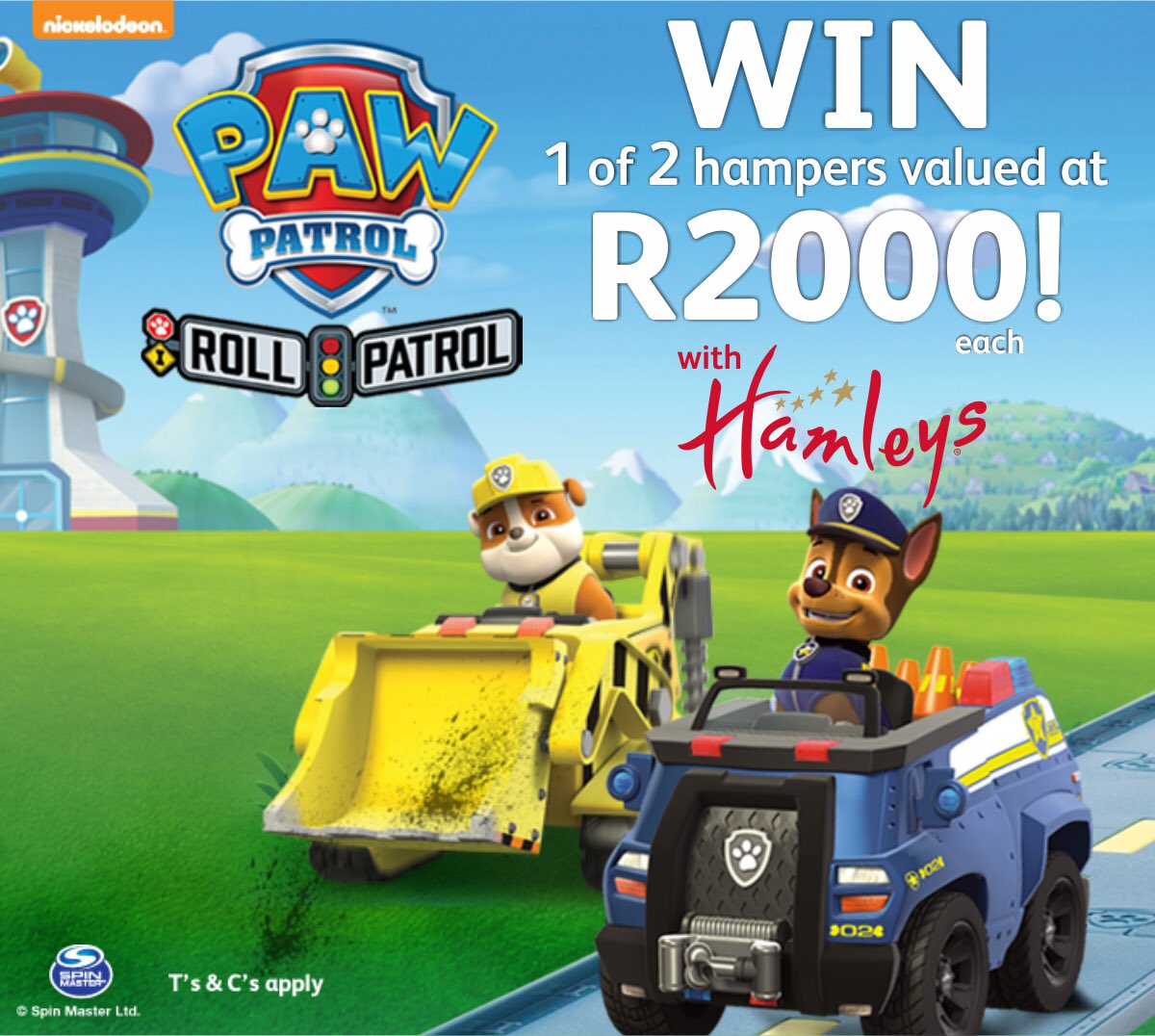 HamleysSA's tweet photo. Visit https://t.co/z1Ifmo50ow to win! Competition ends midnight 31 July!
#PawPatrol #HamleysSA https://t.co/UzcBa15AXd