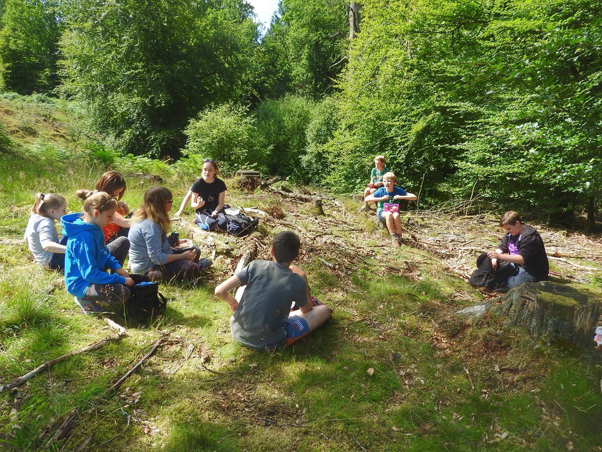 Proudfoot's tweet photo. Led my first #Woodland #Survival Skills day yesterday for @Callanderfest in #WildCallander - kids were great & so attentive! @wildlifewatch https://t.co/QG61H2a9FC
