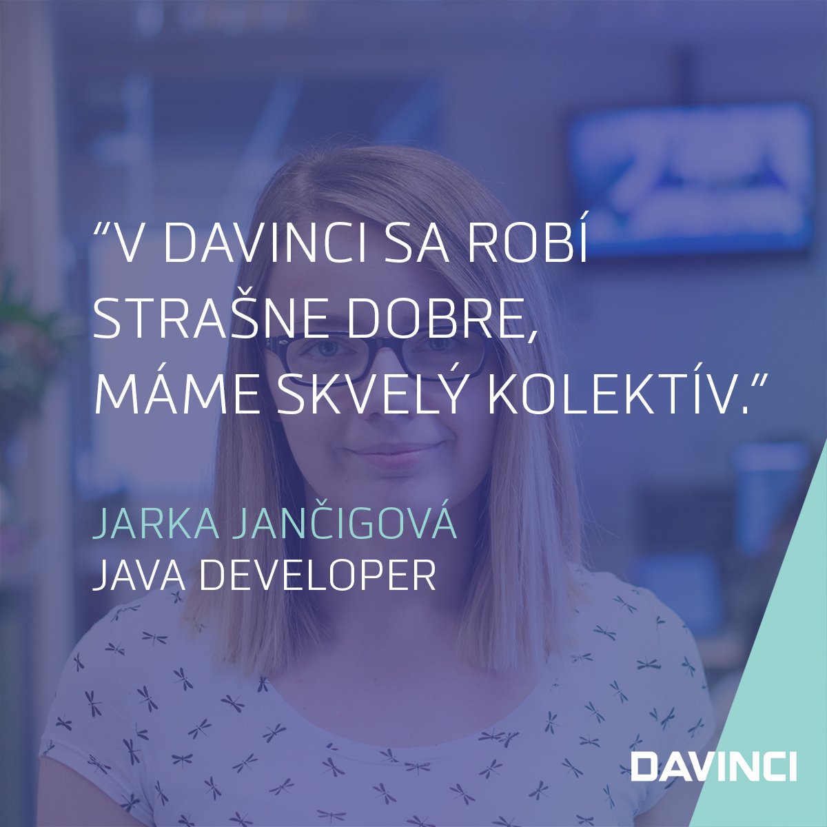 DavinciSoftware's tweet photo. Nudíš sa cez prázdniny a nechce sa ti vysedávať pri bazéne? Staň sa našim novým Junior Javistom. https://t.co/cLoEkAaDeL #JavaDeveloper https://t.co/wgZz64Ax5f