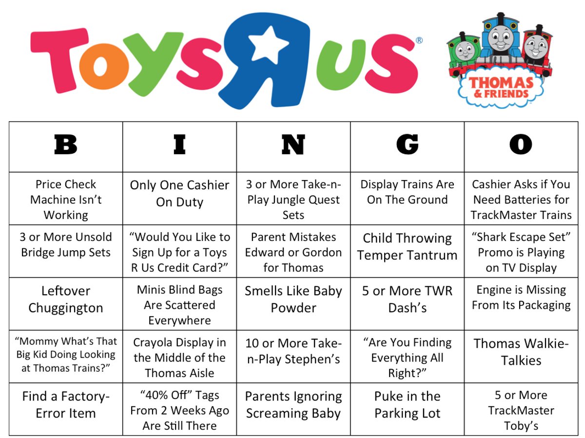 toysrus bingo