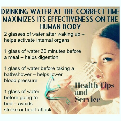 htns29's tweet photo. WATER FOR LIFE
#drinking #water at the #correct #time #maximizes its #effectiveness on the #human #body https://t.co/w7odD5LJIq