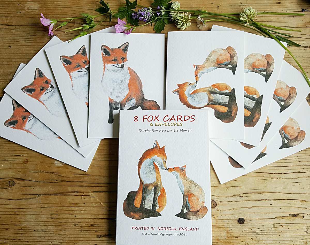 louisebmoneyor1's tweet photo. Fox multi card packs
https://t.co/xzydCfvGIl #foxcards #cardswithafox #foxart #wildlifegift #naturegift https://t.co/OsgBxgGZkv