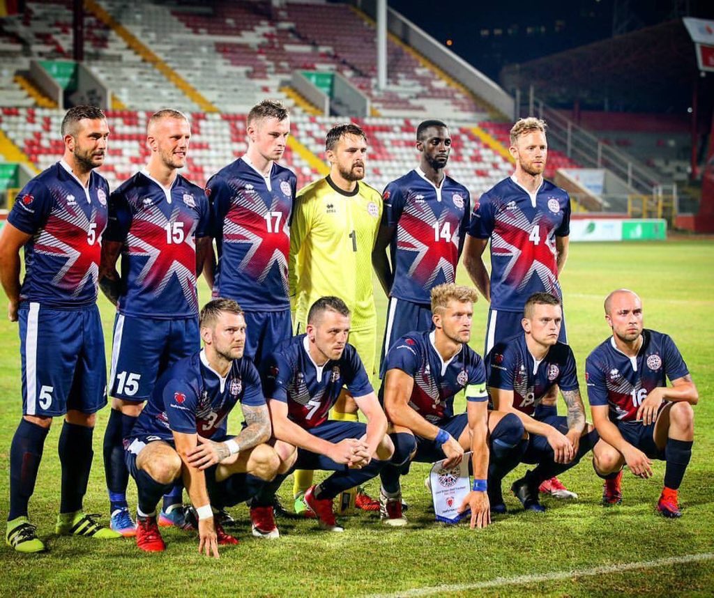 GBDeafFootball's tweet image. It's @Deaflympics2017 quarterfinal day for GB Deaf Men. They take on Italy 6pm UK time ⚽️🇬🇧🏅 #OneTeam