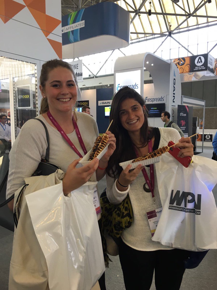 New Pocketeers Lisa and Gabriela are already having a good time at IGAMING conference in Amsterdam! :)  #happypocketeers #CPITEAM