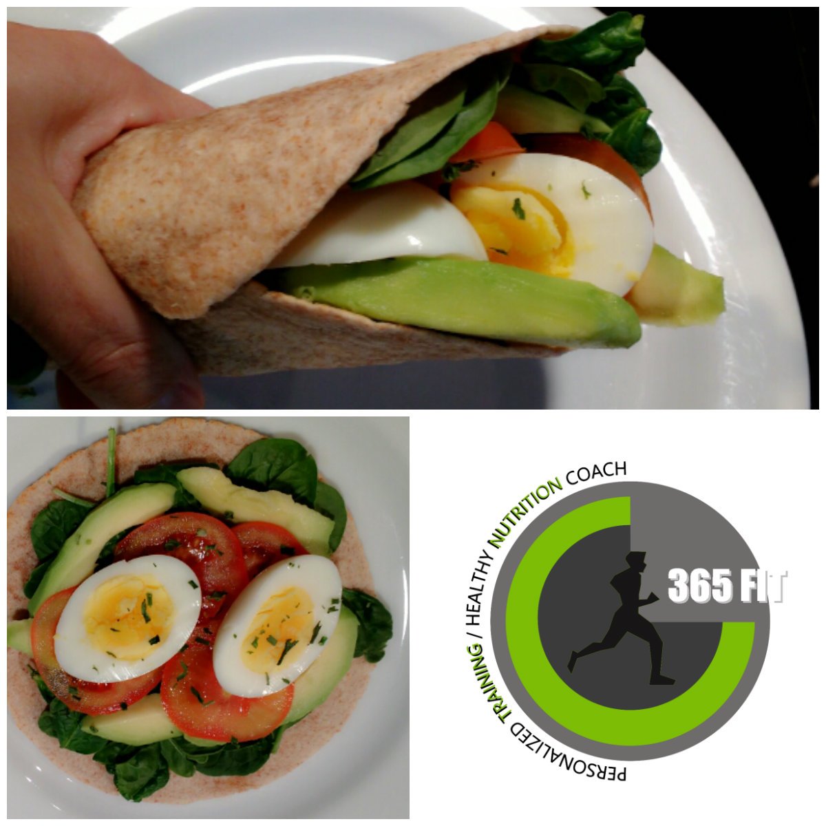365Fit_Coach's tweet photo. What's for breakfast? Avocado, Spinach, Tomato &amp; Egg in a Whole grain wrap. #HealthyEating #nutrition #fortheloveofavocados #365FIT https://t.co/KzATgG7oXU