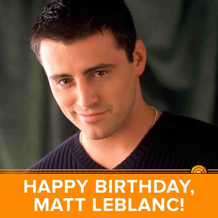 Happy 50th birthday to Matt LeBlanc 