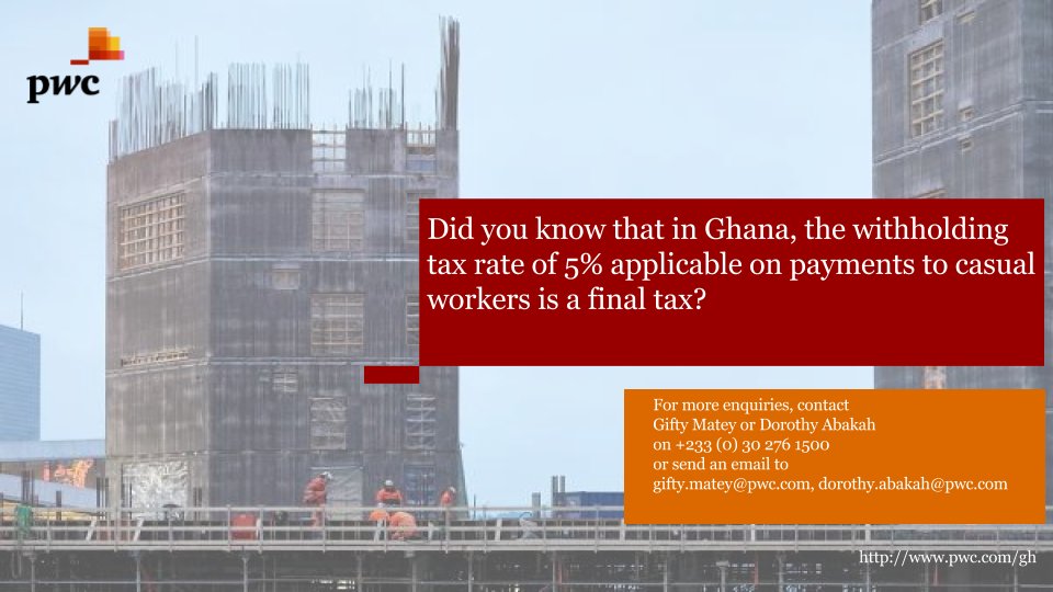 PwCGhana's tweet photo. #PwCTaxAlert #HRSTips https://t.co/nvzvQDO8PV