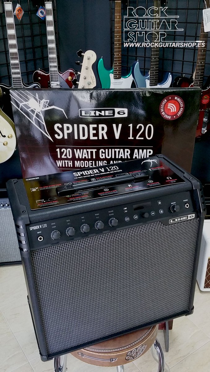 ROCKGUITARSHOP's tweet photo. Oferta liquidación Line6 Spider V 120  337€
https://t.co/jeaHezb5ni https://t.co/jyqs42zJqb
