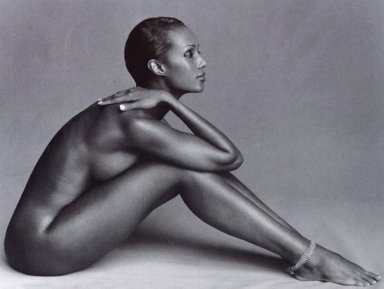  Birthday  Iman by Herb Ritts 