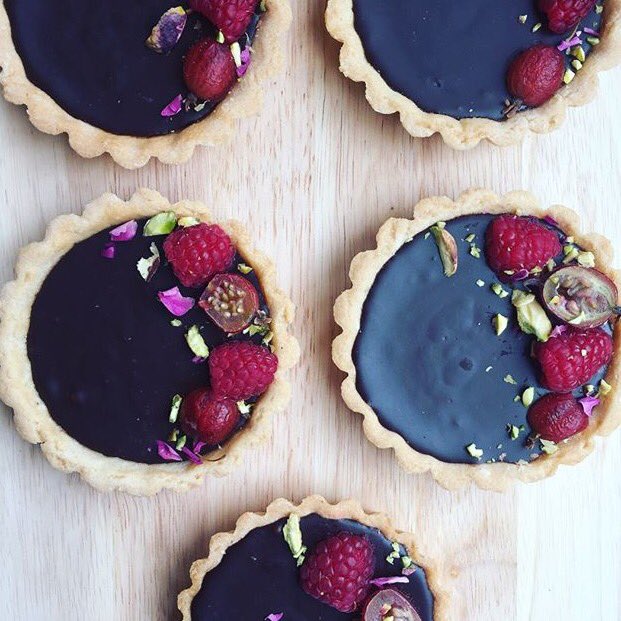 trovefoods's tweet photo. Chocolate and seasonal fruit tarts on the counter today! #trove #trovecafe #levenshulme #mcr https://t.co/c6UnFDdXAm